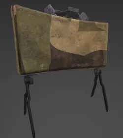 claymore 3d model