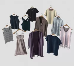 Clothed on Hanger 3 3d model