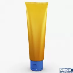 Cosmetic cream tube v 2 3d model