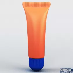 Cosmetic gel tube 3d model