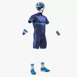 Cyclist Suit Generic 3d model