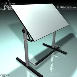 Drawing table 3d model