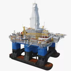 Drilling Rig 3d model