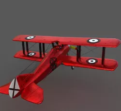 E1 Plane 3d model