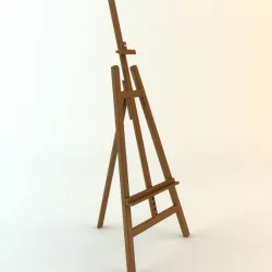 Easel 3d model