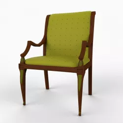 English Chair (3) 3d model