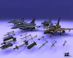 Eurofighter Typhoon 3d model
