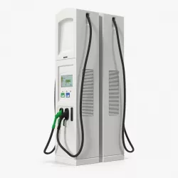 EV Charging Station 3d model