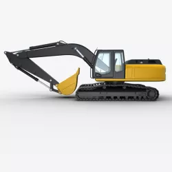 Excavator 3d model