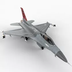 F-16 32C 3d model
