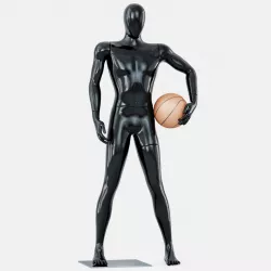 Faceless mannequin basketball 27 3d model
