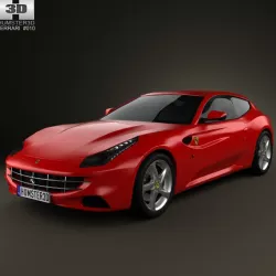 Ferrari FF 2011 3d model