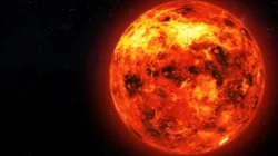 Fictional Alien Planet Sun 3d model