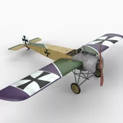 Fokker E.III 3d model