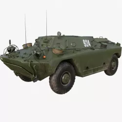 FUG OT 65 Scout Car Mental Ray 3d model