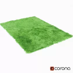 Fuleri green carpet 3d model