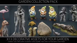 GARDEN COLLECTION PACK 3d model