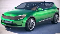 Generic Electric SUV Crossover 2018 3d model