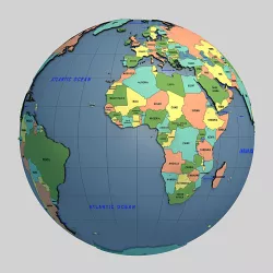 Globe 3d model