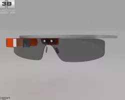 Google Glass 3d model