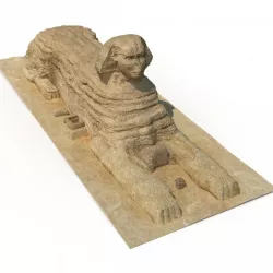 Great Sphinx of Giza 3d model