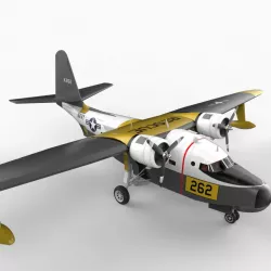 Grumman HU-16 Albatross 3d model