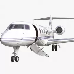 Gulfstream G650 Rigged 2 3d model