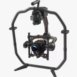 Handheld Camera Stabilizer with Camcorder 3d model