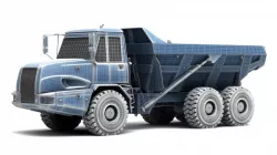 Heavy- Dump Truck 3d model