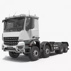 Heavy Utility Truck 8X8 3d model