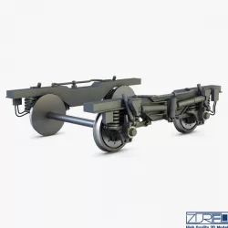High speed train chassis v 1 3d model