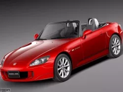 Honda S2000 2008 3d model