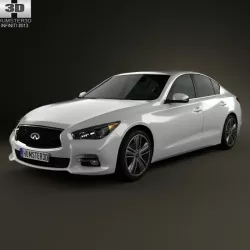 Infiniti Q50 2013 3d model