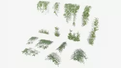 Ivy Modular Assets 3d model