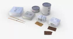 Japanese Combat Rations WWII 3d model