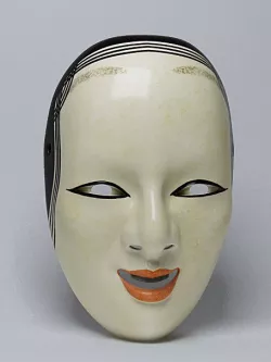 japanese woman mask 3d model