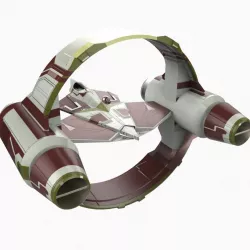 Jedi Starfighter 3d model