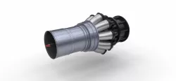 Jet engine 3d model