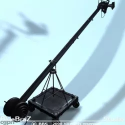 jimmy jib 3d model