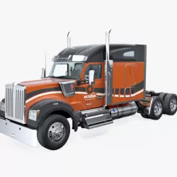Kenworth W990 Rigged 3d model