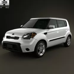 Kia Soul HotTot IV Van Oven 2011 3d model