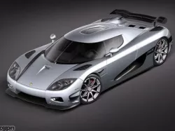 Koenigsegg Trevita CCXR 3d model