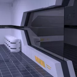 Laboratory 3d model