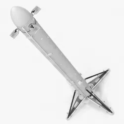 Landing Rocket Booster 3d model