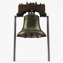 Liberty Bell Independence Hall 3d model