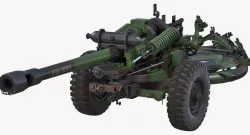 Light Field Howitzer M119 3d model