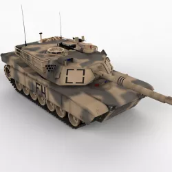 M1 Abrams 3d model