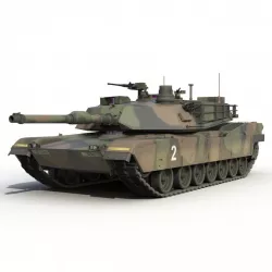 M1 Abrams 3d model