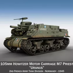 M7 Priest - Uranus 3d model