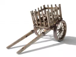 Medieval Cart 3d model